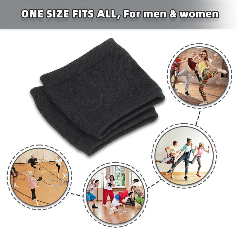 YAVOUN Socks for Dancing - 4 Pairs, Dance Shoe Covers for Dancer Easy pivoting and Sliding on Sticky Indoor Dance Floors - Image 4
